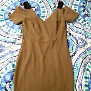 Army Green mini dress